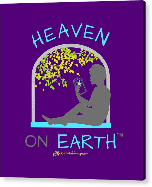 Reading Heaven On Earth - Acrylic Print