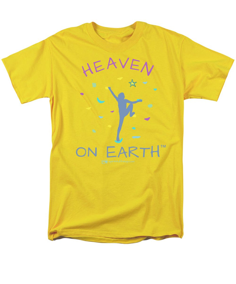 Rock Climbing Heaven On Earth - Men's T-Shirt  (Regular Fit)