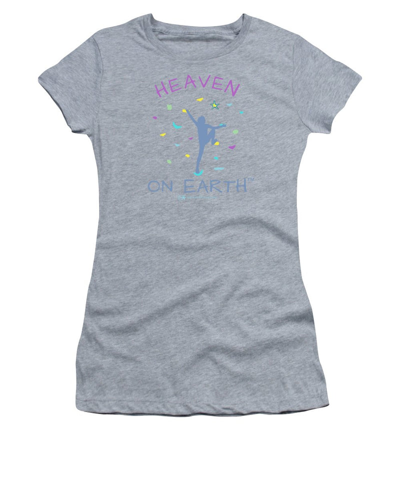 Rock Climbing Heaven On Earth - Women's T-Shirt