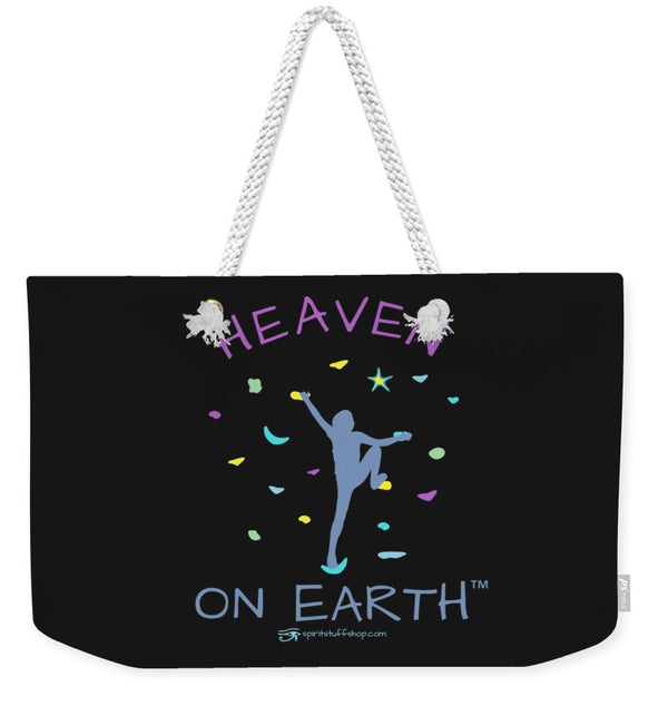 Rock Climbing Heaven On Earth - Weekender Tote Bag