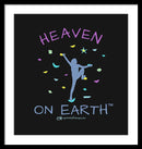 Rock Climbing Heaven On Earth - Framed Print