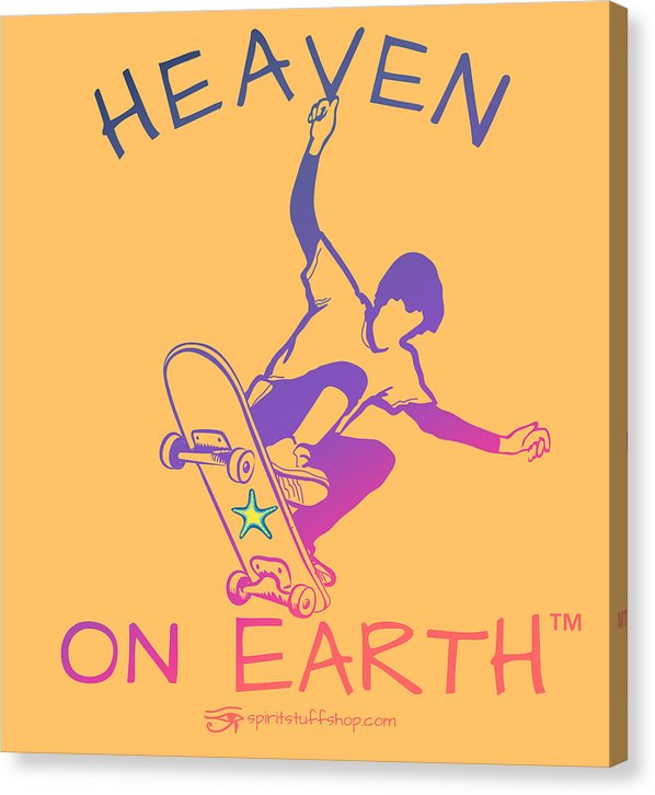 Skateboarding/skater - Canvas Print