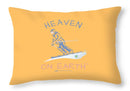 Skier - Throw Pillow
