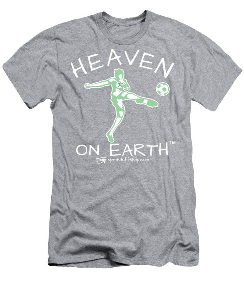 Soccer Heaven On Earth - Men's T-Shirt (Athletic Fit)
