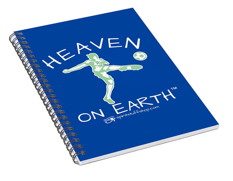 Soccer Heaven On Earth - Spiral Notebook