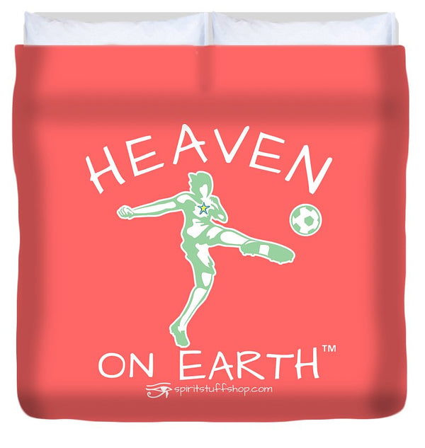 Soccer Heaven On Earth - Duvet Cover