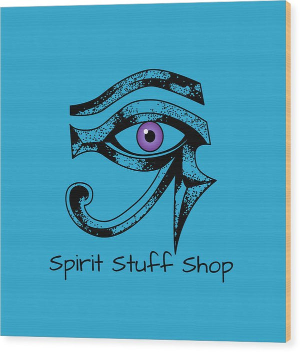 Sss Eye Logo - Wood Print