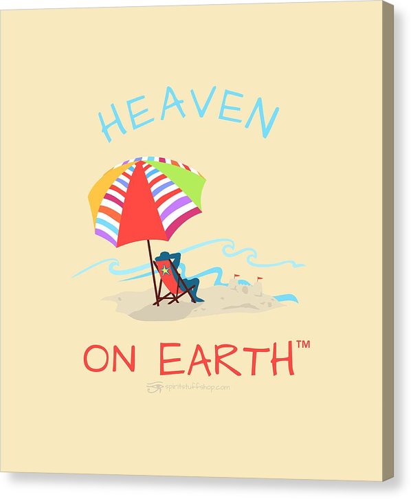 Summer Scene Heaven On Earth - Canvas Print