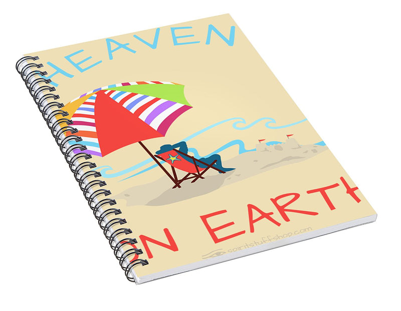 Summer Scene Heaven On Earth - Spiral Notebook
