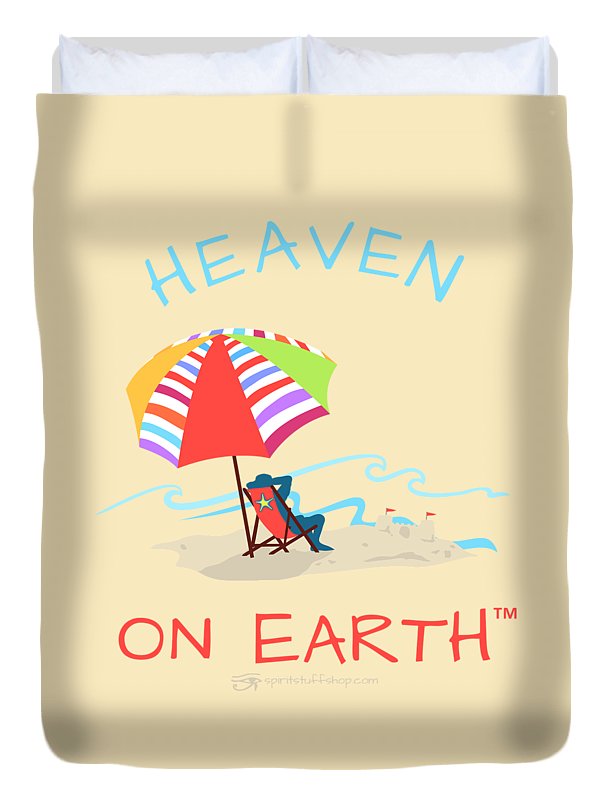 Summer Scene Heaven On Earth - Duvet Cover