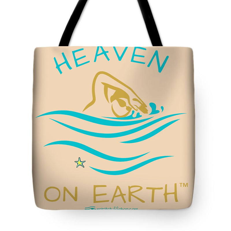 Swimming Heaven On Earth - Tote Bag