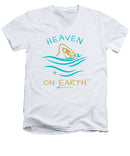 Swimming Heaven On Earth - Men's V-Neck T-Shirt