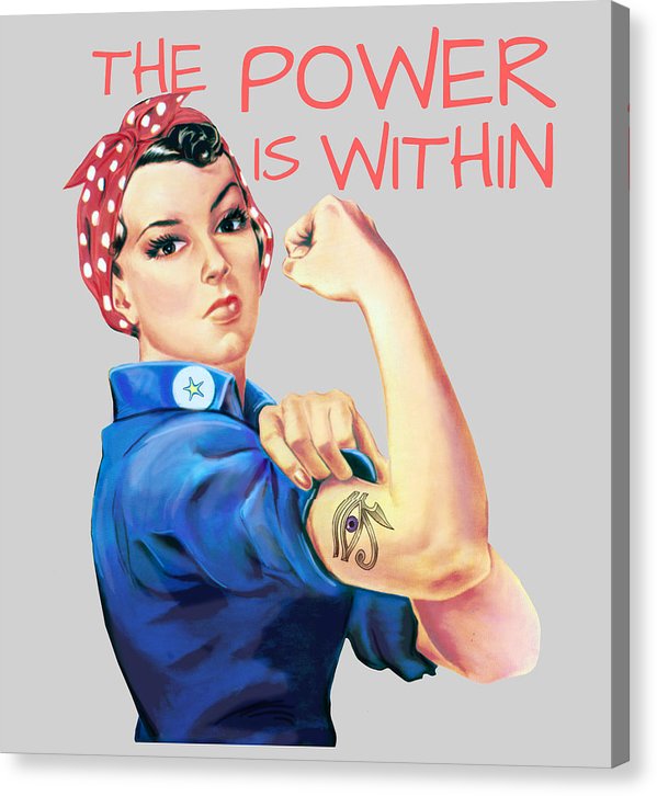 The Power Is Within - Canvas Print