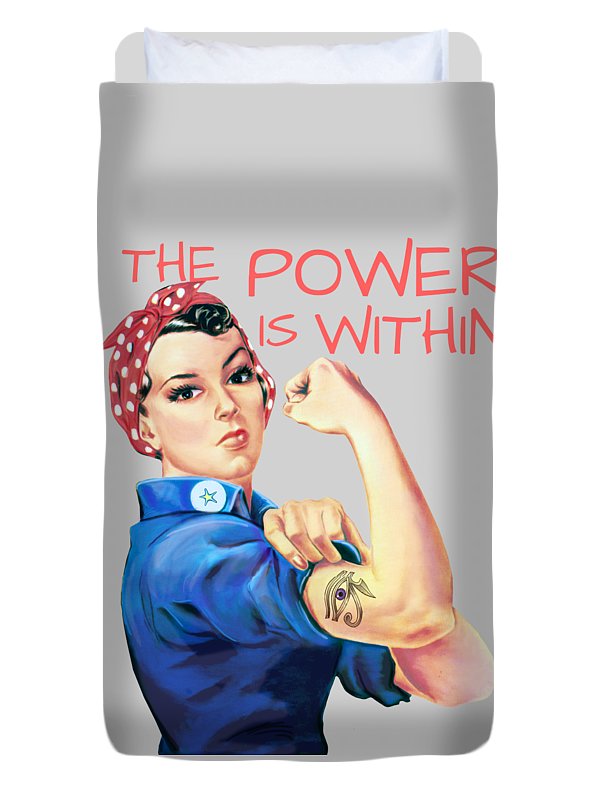 The Power Is Within - Duvet Cover