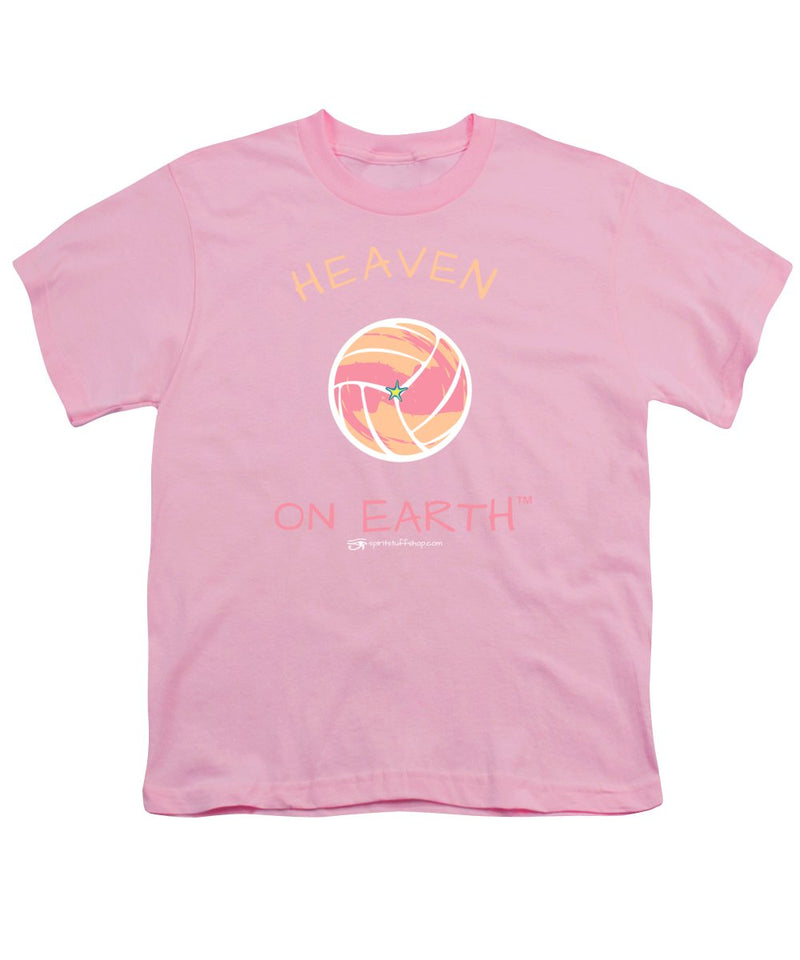 Volleyball Heaven On Earth - Youth T-Shirt