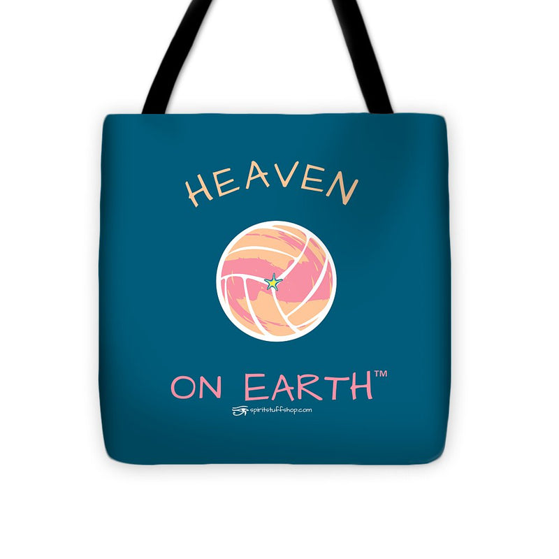 Volleyball Heaven On Earth - Tote Bag