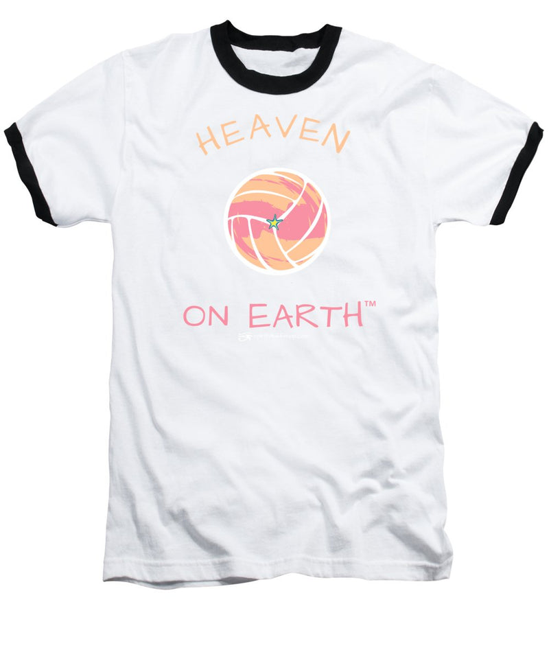 Volleyball Heaven On Earth - Baseball T-Shirt