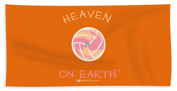 Volleyball Heaven On Earth - Bath Towel