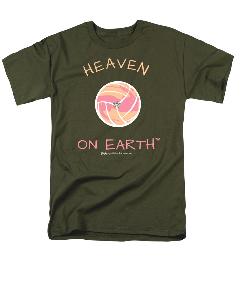 Volleyball Heaven On Earth - Men's T-Shirt  (Regular Fit)
