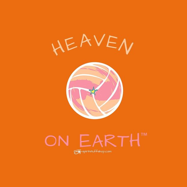 Volleyball Heaven On Earth - Art Print