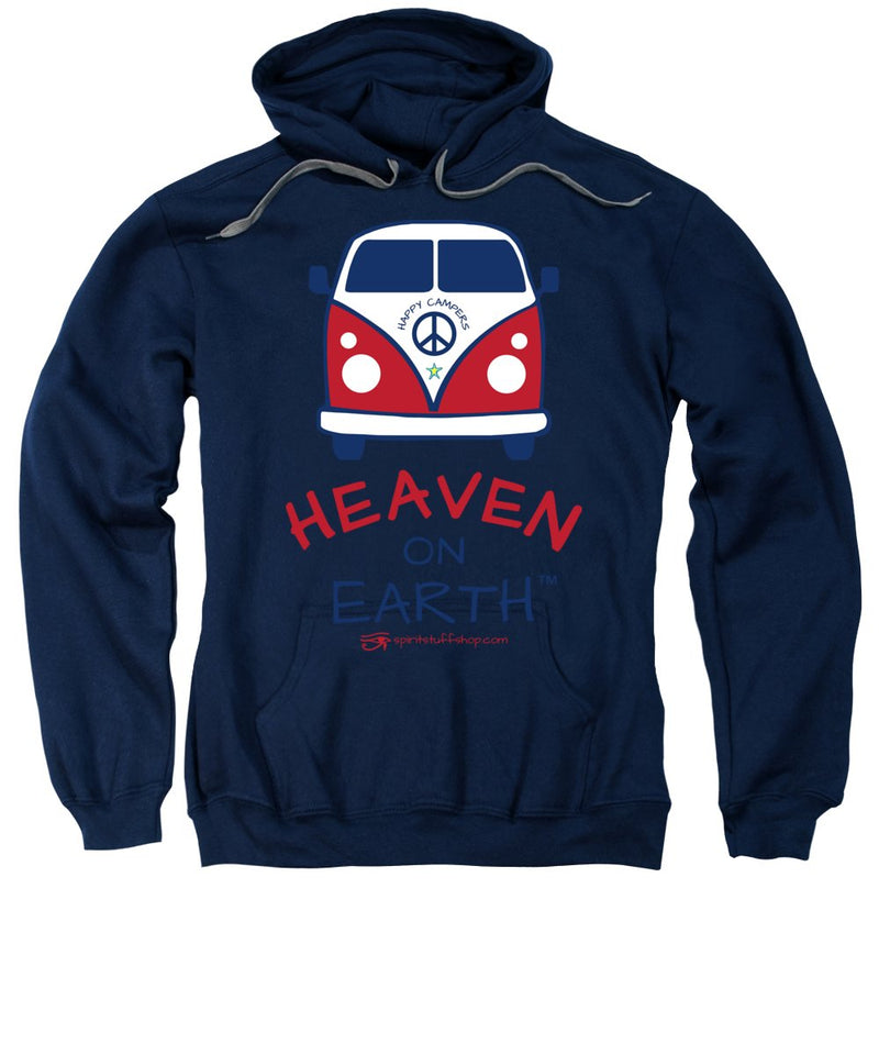 Vw Happy Camper Heaven On Earth - Sweatshirt