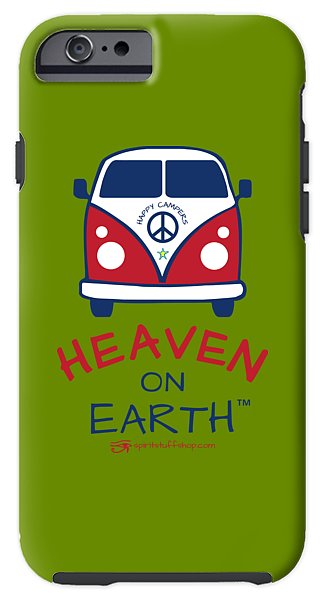 Vw Happy Camper Heaven On Earth - Phone Case