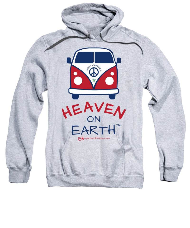 Vw Happy Camper Heaven On Earth - Sweatshirt