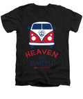 Vw Happy Camper Heaven On Earth - Men's V-Neck T-Shirt