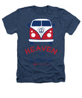 Vw Happy Camper Heaven On Earth - Heathers T-Shirt