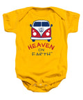 Vw Happy Camper Heaven On Earth - Baby Onesie