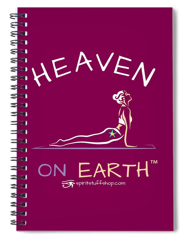 Yoga Heaven On Earth - Spiral Notebook