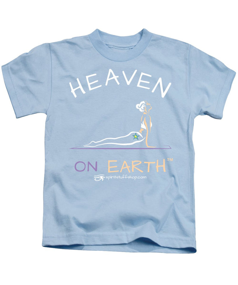 Yoga Heaven On Earth - Kids T-Shirt