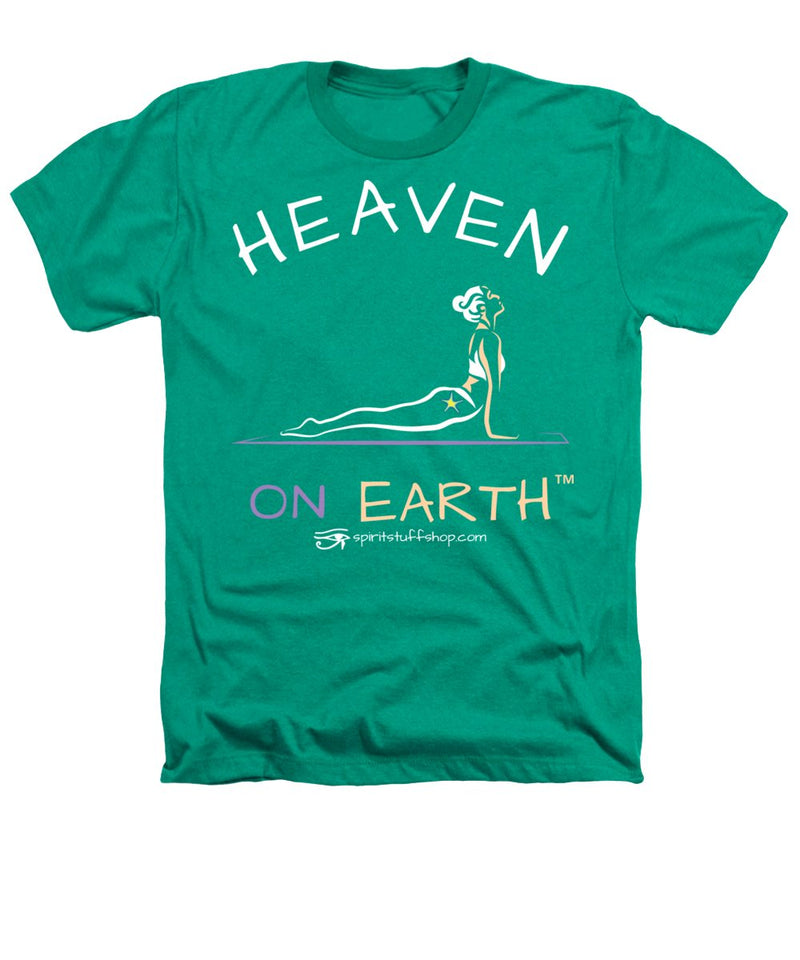 Yoga Heaven On Earth - Heathers T-Shirt