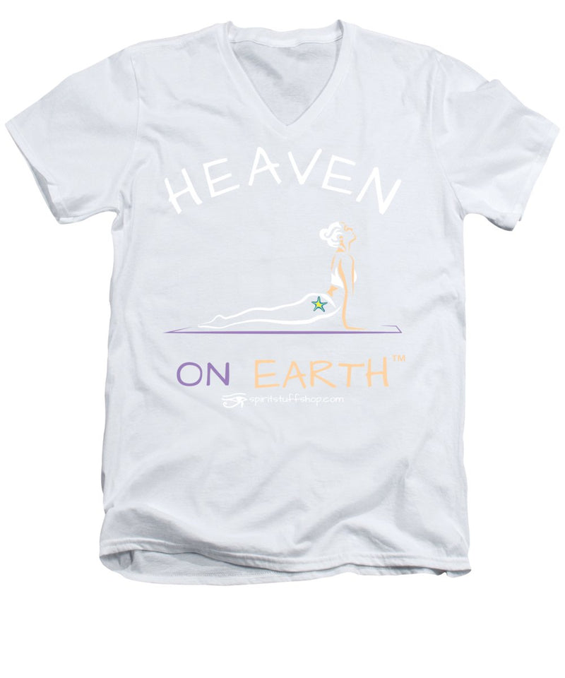 Yoga Heaven On Earth - Men's V-Neck T-Shirt